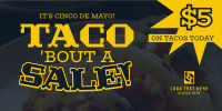 Cinco De Mayo Taco Twitter Post Design