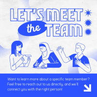 Meet Team Employee Linkedin Post Image Preview