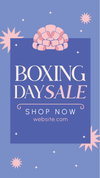Boxing Day Sparkles Instagram story Image Preview