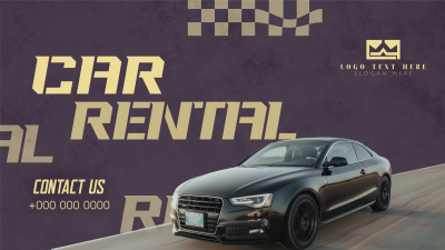 Edgy Car Rental Facebook event cover Image Preview