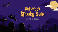 Halloween Sale Facebook Event Cover Image Preview