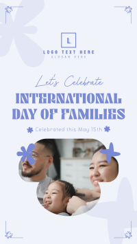 Modern International Day of Families YouTube short Image Preview