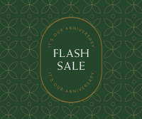 Anniversary Flash Sale Facebook post Image Preview