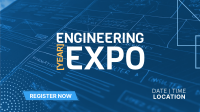 Engineering Expo Facebook Event Cover Design