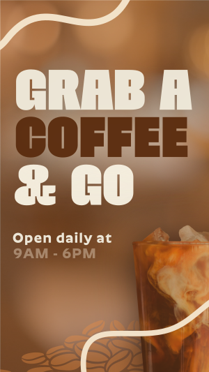 Delicious Coffee To Go Instagram story Image Preview