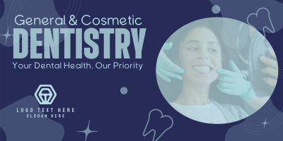 General & Cosmetic Dentistry Twitter Post Image Preview