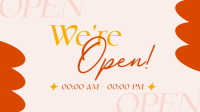 We're Open Now Animation Image Preview