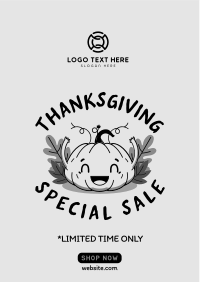 Thanksgiving Squash Flyer Image Preview