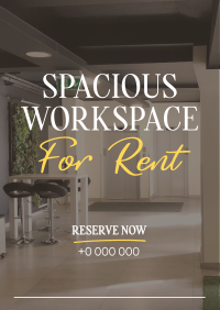Spacious Space Rental Flyer Image Preview