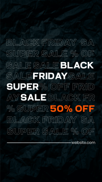 Black Friday Sale Instagram story Image Preview