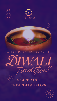 Diwali Tradition Instagram Reel Image Preview