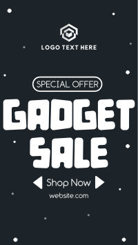 Gadget Sale YouTube Short Design