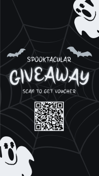 Spooktacular Giveaway Promo Facebook Story Design