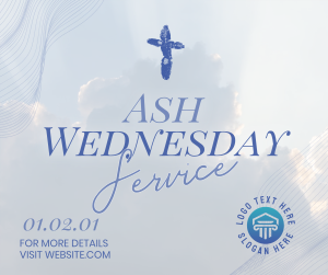 Cloudy Ash Wednesday  Facebook post Image Preview