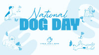 Cute Dog Day Animation Image Preview