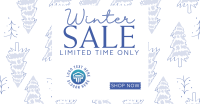 Winter Pines Sale Facebook Ad Design