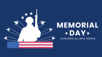 Honoring Veterans Facebook Event Cover Design