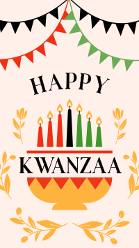 Kwanzaa Banners Facebook Story Design