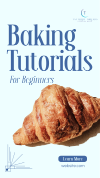 Learn Baking Now TikTok Video Image Preview