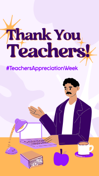 Teacher Appreciation Week Instagram Story Design
