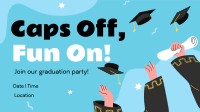 Fun On Graduation Facebook event cover Image Preview