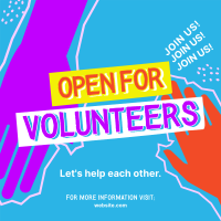 Volunteer Helping Hands Instagram post Image Preview