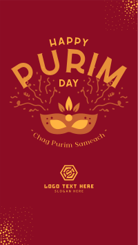 Chag Purim Fest Facebook Story Design