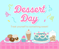 Dessert Picnic Buffet Facebook Post Design