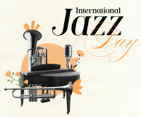 Modern International Jazz Day Facebook post Image Preview