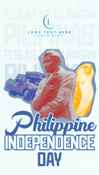 Retro Philippine Independence Day Facebook story Image Preview
