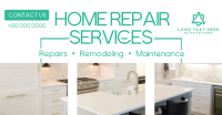 Contemporary Home Renovation Facebook ad Image Preview