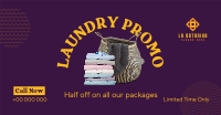 Laundry Delivery Promo Facebook Ad Design