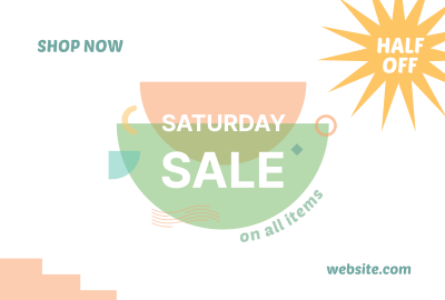 Multicolor Sat Sale Pinterest board cover Image Preview