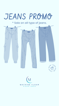 Three Jeans Facebook Story Design
