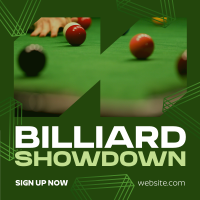 Geometric Billiard Game Instagram Post Preview