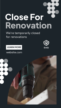 Temporary Home Renovation Instagram Reel Design