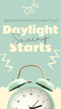 Start Daylight Saving Instagram reel Image Preview