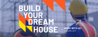 Dream House Construction Facebook Cover Design