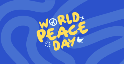 Quirky Peace Day Facebook ad Image Preview