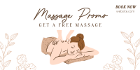 Relaxing Massage Twitter post Image Preview