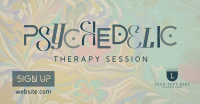 Psychedelic Therapy Session Facebook Ad Design