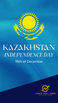 Kazakhstan Independence Day TikTok video Image Preview