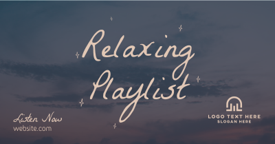 Playlist for Stress Facebook ad Image Preview