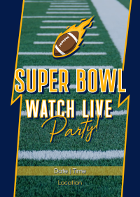 Super Bowl Live Poster Image Preview