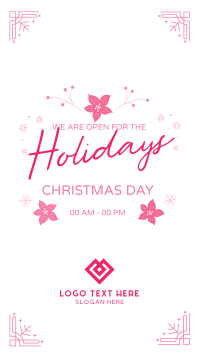 Open On Holidays YouTube short Image Preview