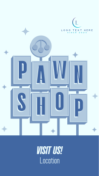 Pawn Shop Retro Instagram Story Design