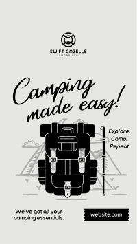 Camping made easy TikTok Video Image Preview