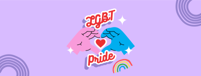 LGBT Pride Sign Facebook cover Image Preview