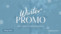 Winter Season Promo Facebook Event Cover Design