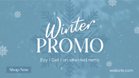 Winter Season Promo Facebook event cover Image Preview